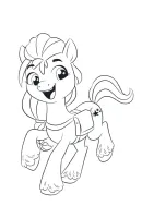 My little pony kleurplaat 21